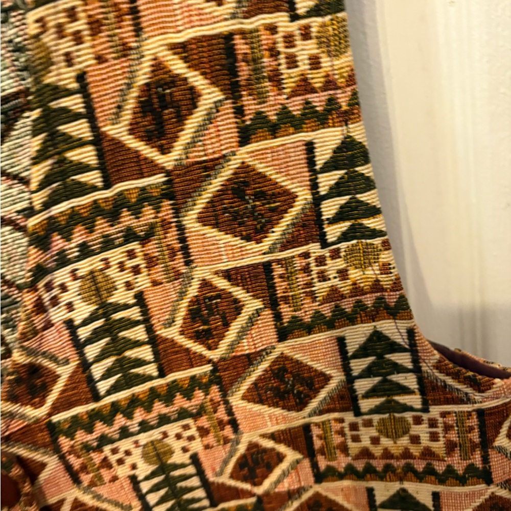 Geometric Patterned Vest -‎ Multicolor - Picture 3 of 4